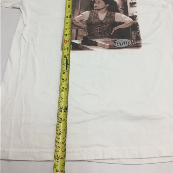 ❌SOLD❌ RARE VTG SEINFELD T SHIRT SZ L ELAINE NBC - Picture 7 of 8